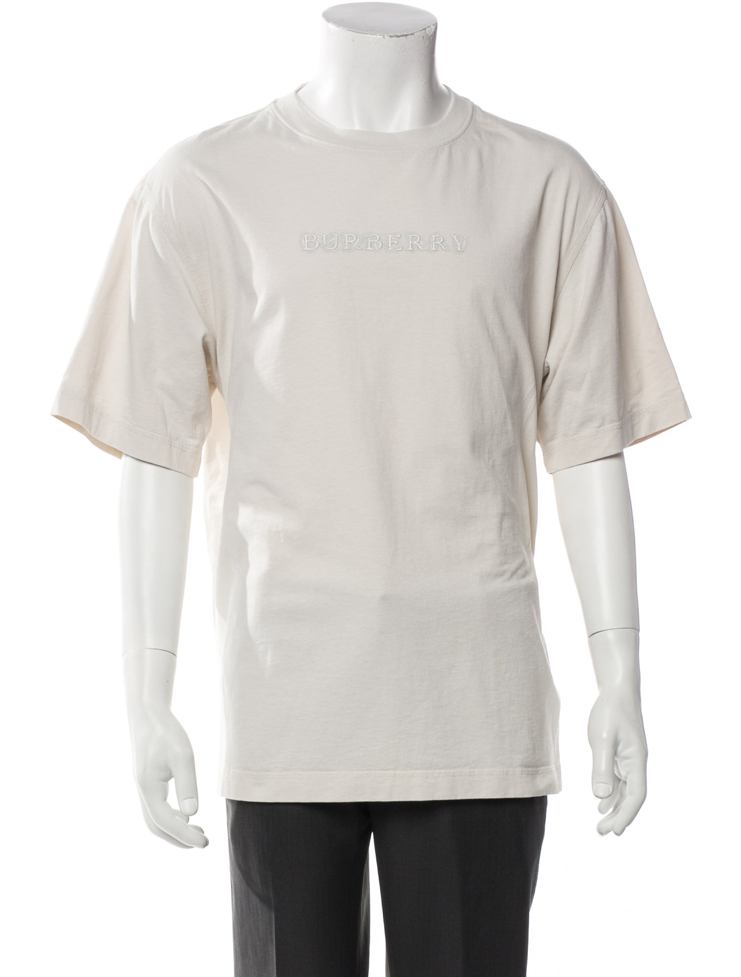 Burberry TB Monogram Crew Neck T-Shirt