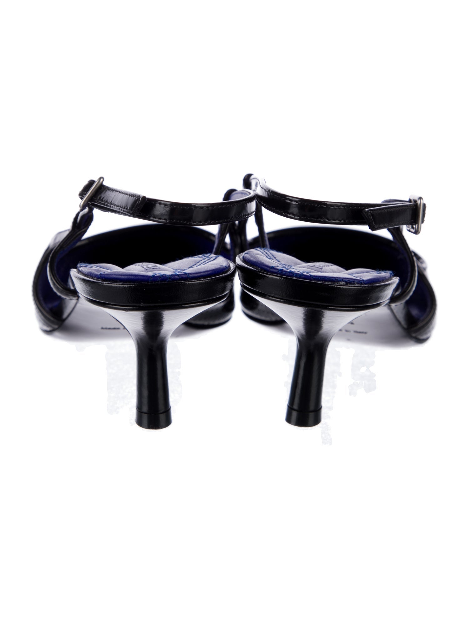 Burberry Leather Slingback Pumps