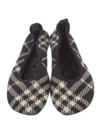 Burberry Patterned Ballet Flats