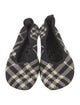 Burberry Patterned Ballet Flats