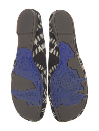 Burberry Patterned Ballet Flats