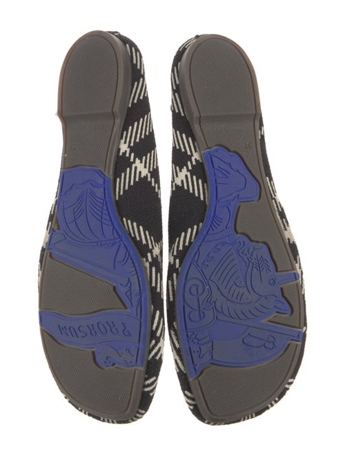 Burberry Patterned Ballet Flats