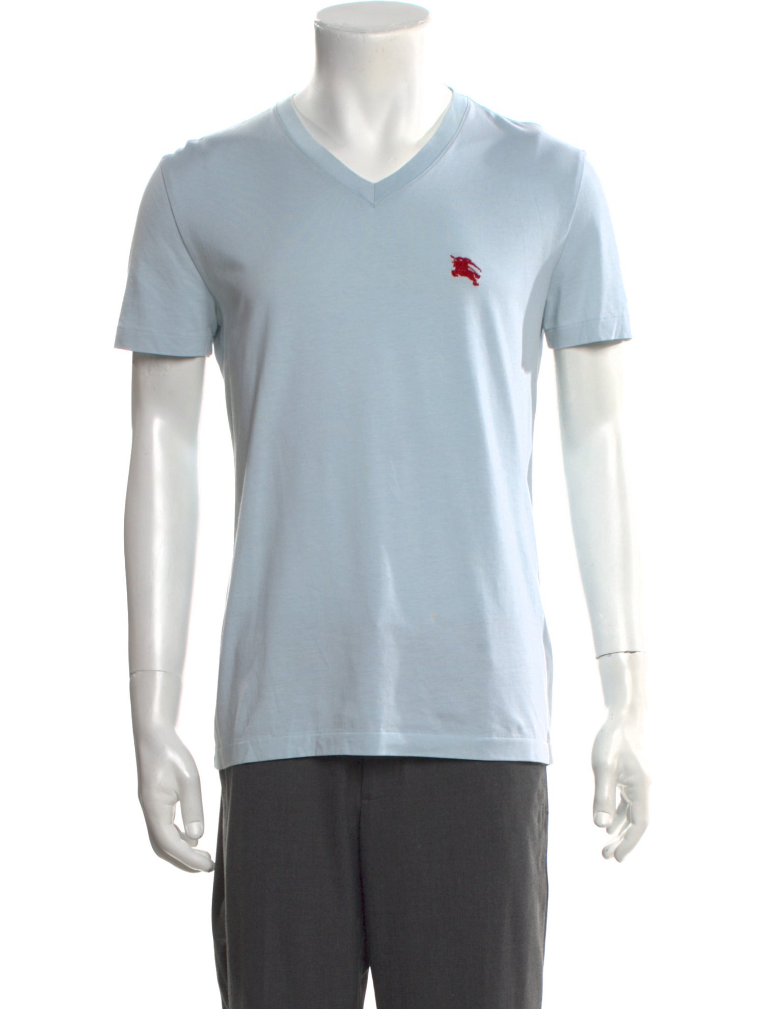 Burberry TB Monogram V-Neck T-Shirt