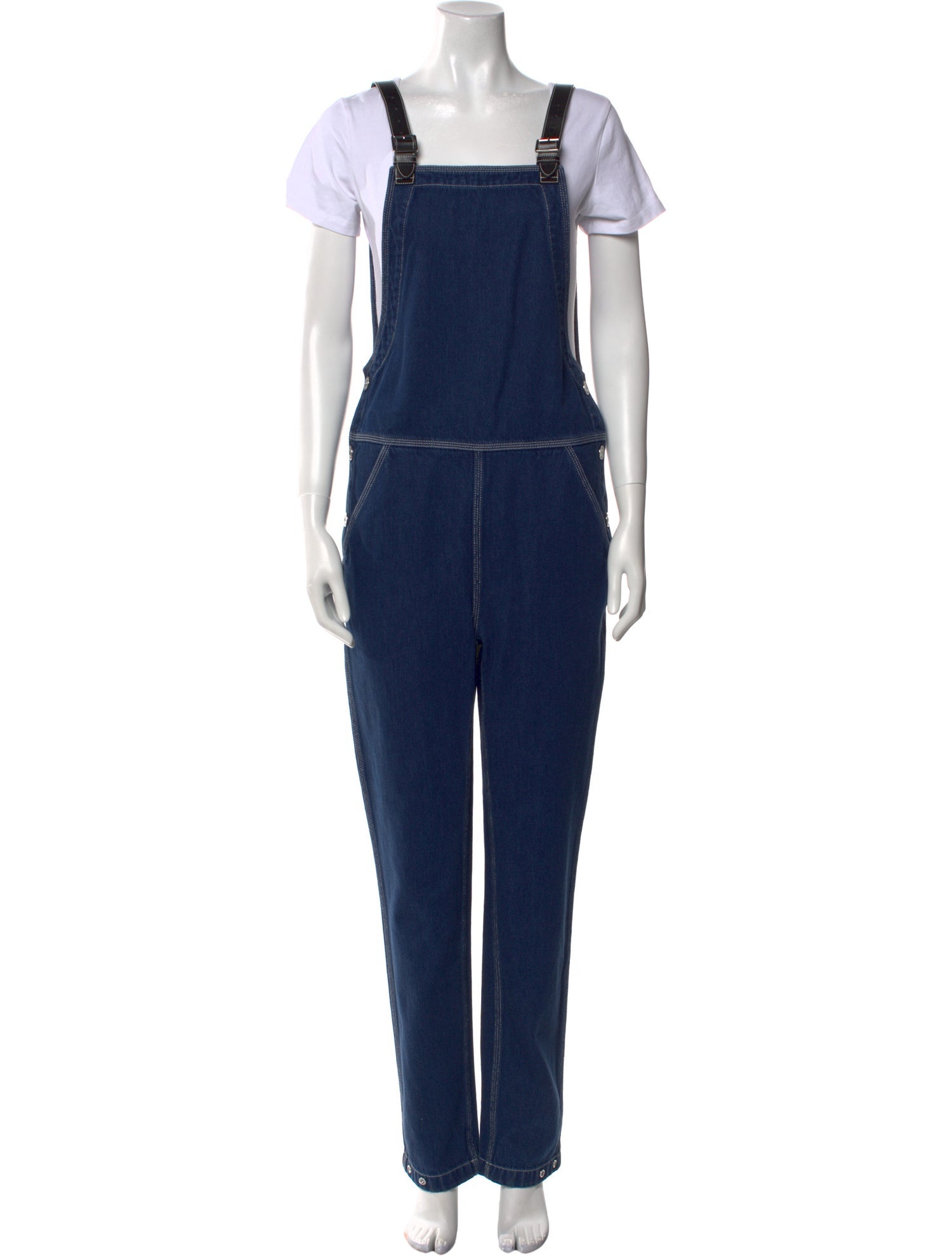 Burberry Square Neckline Jumpsuit