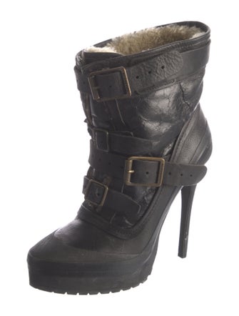 Burberry Leather Boots