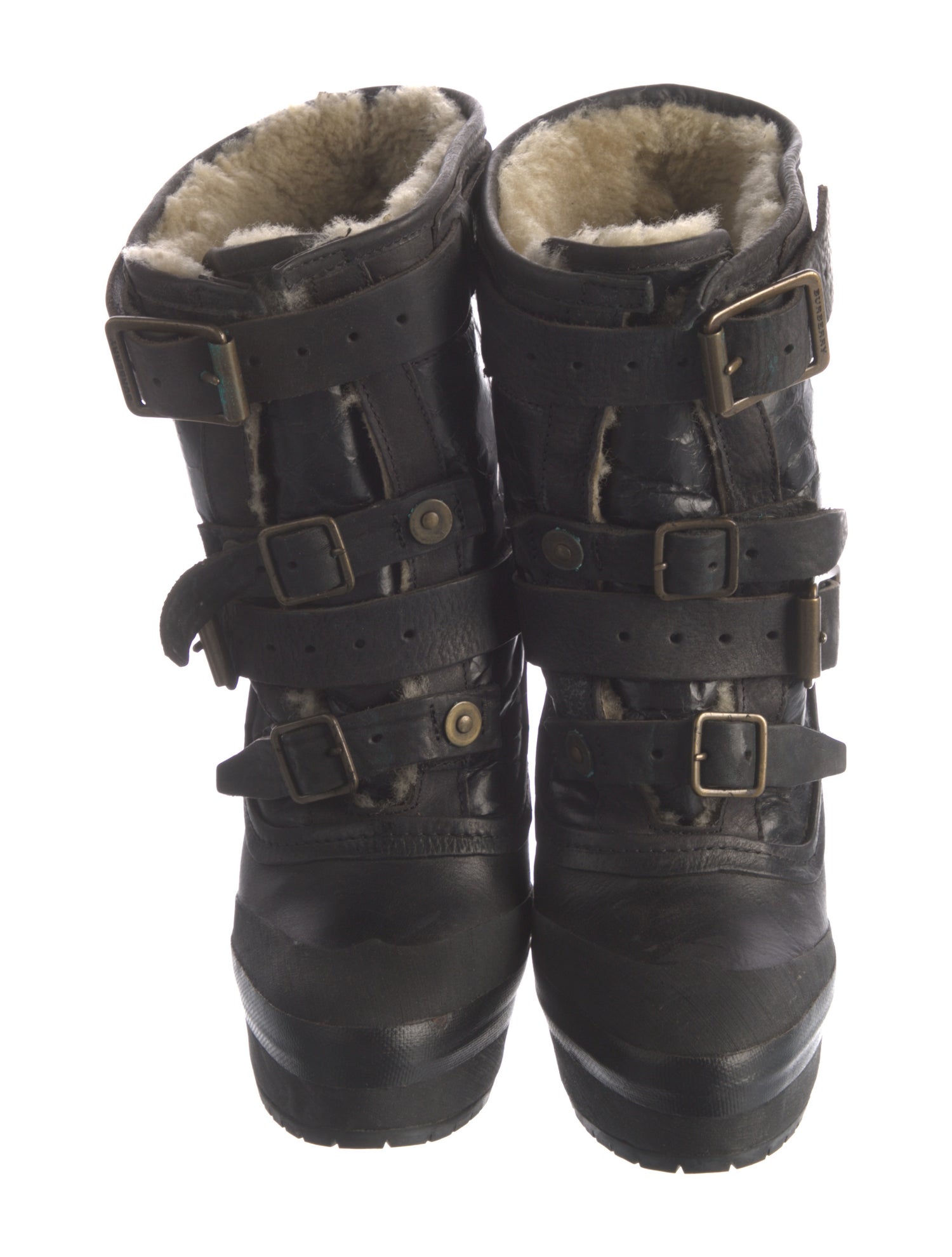 Burberry Leather Boots