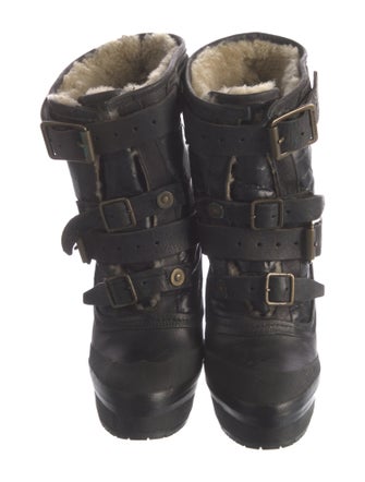 Burberry Leather Boots
