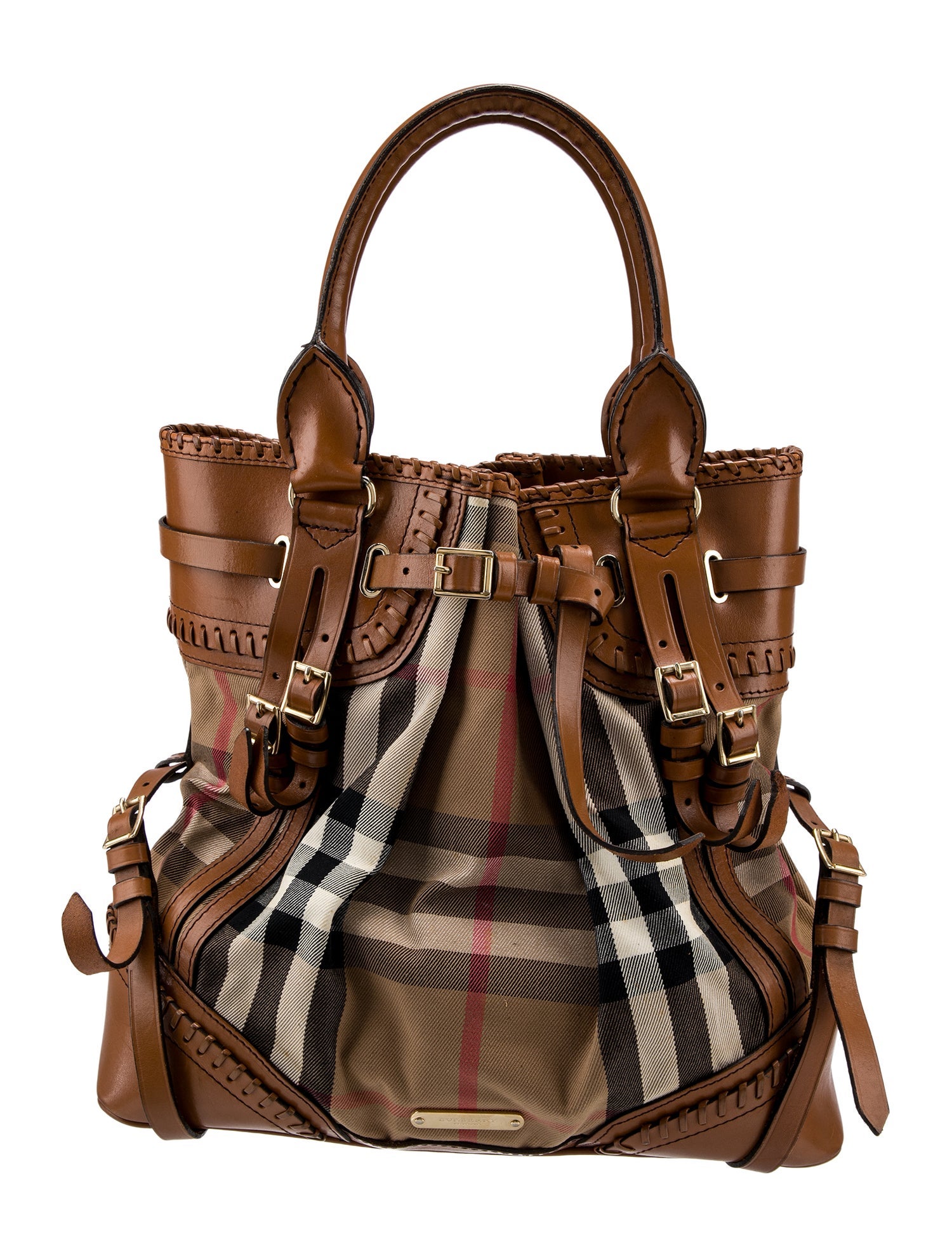 Burberry House Check Top Handle Bag