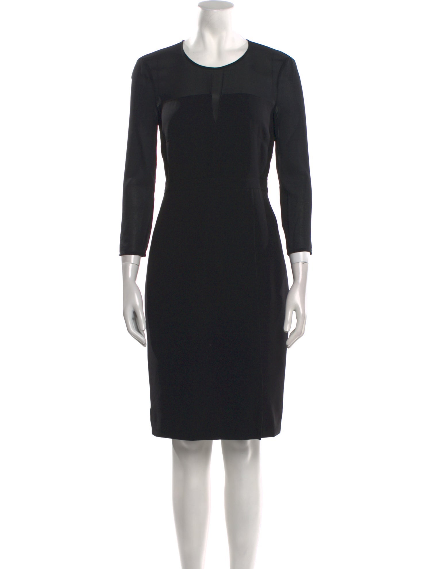 Burberry London Silk Knee-Length Dress