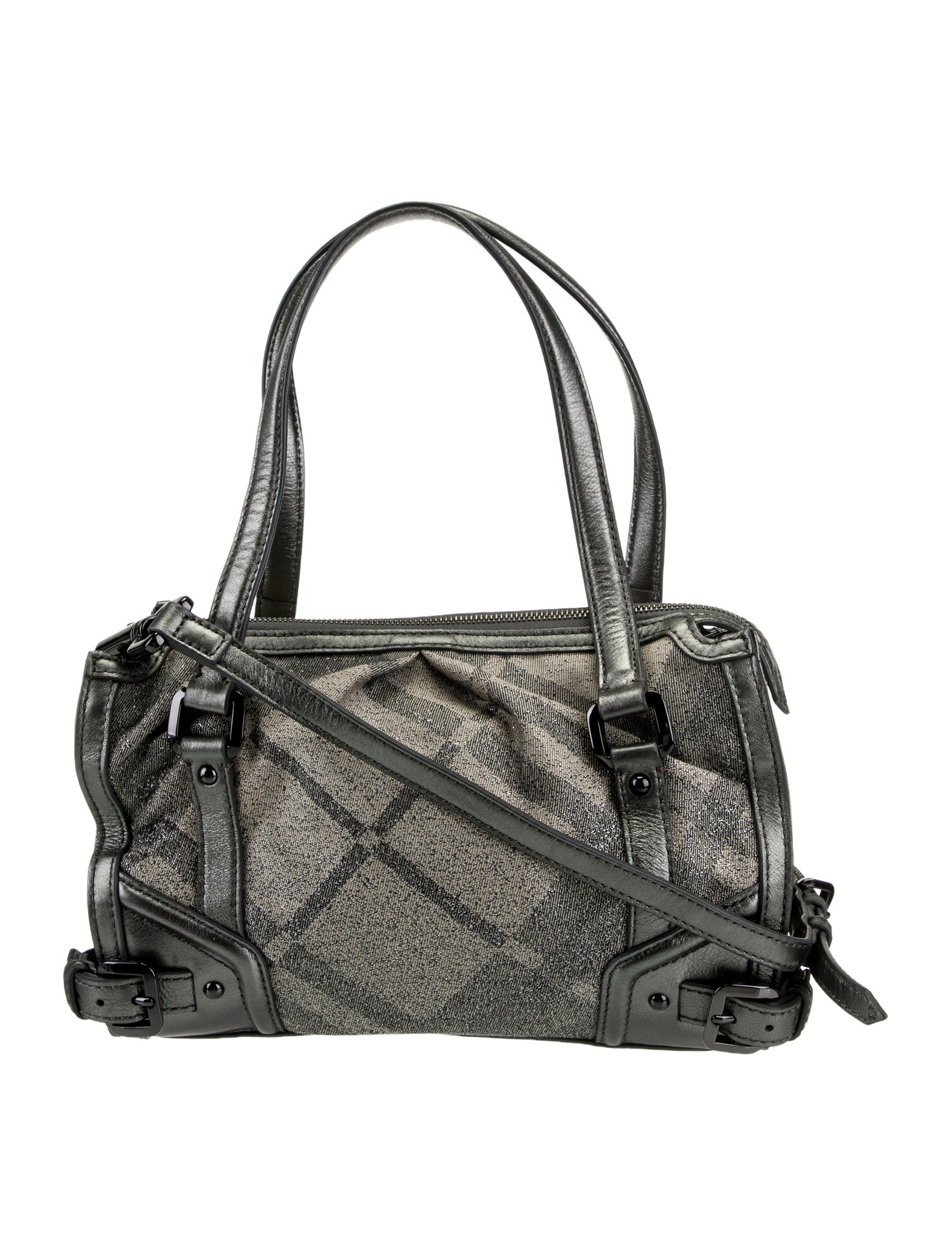 Burberry Smoked Check Shoulder Bag