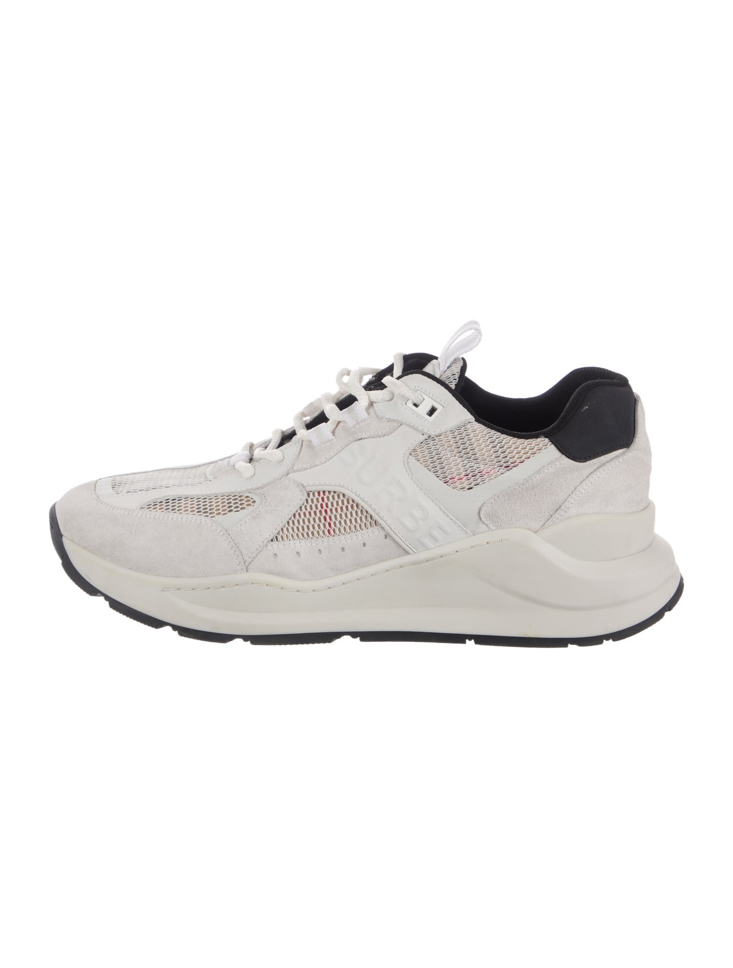 【BURBERRY】 Ramsey Sneaker Burberry Ramsey Sneaker Check Birch Brown Men's - 8052971 - US