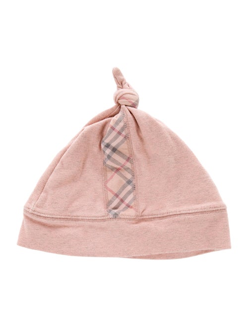 Burberry Infants' Check Trim Hat
