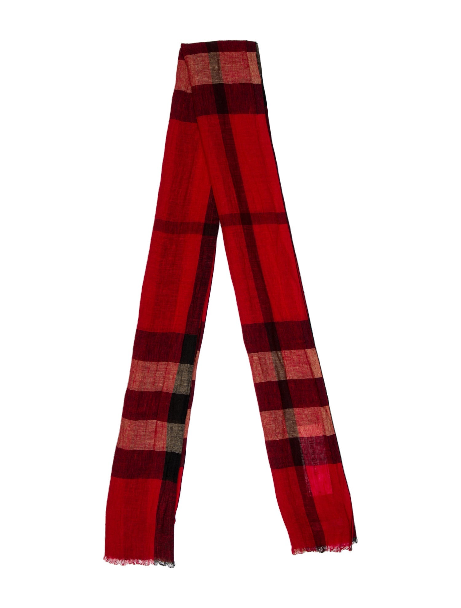 Burberry Lambswool House Check Pattern Scarf