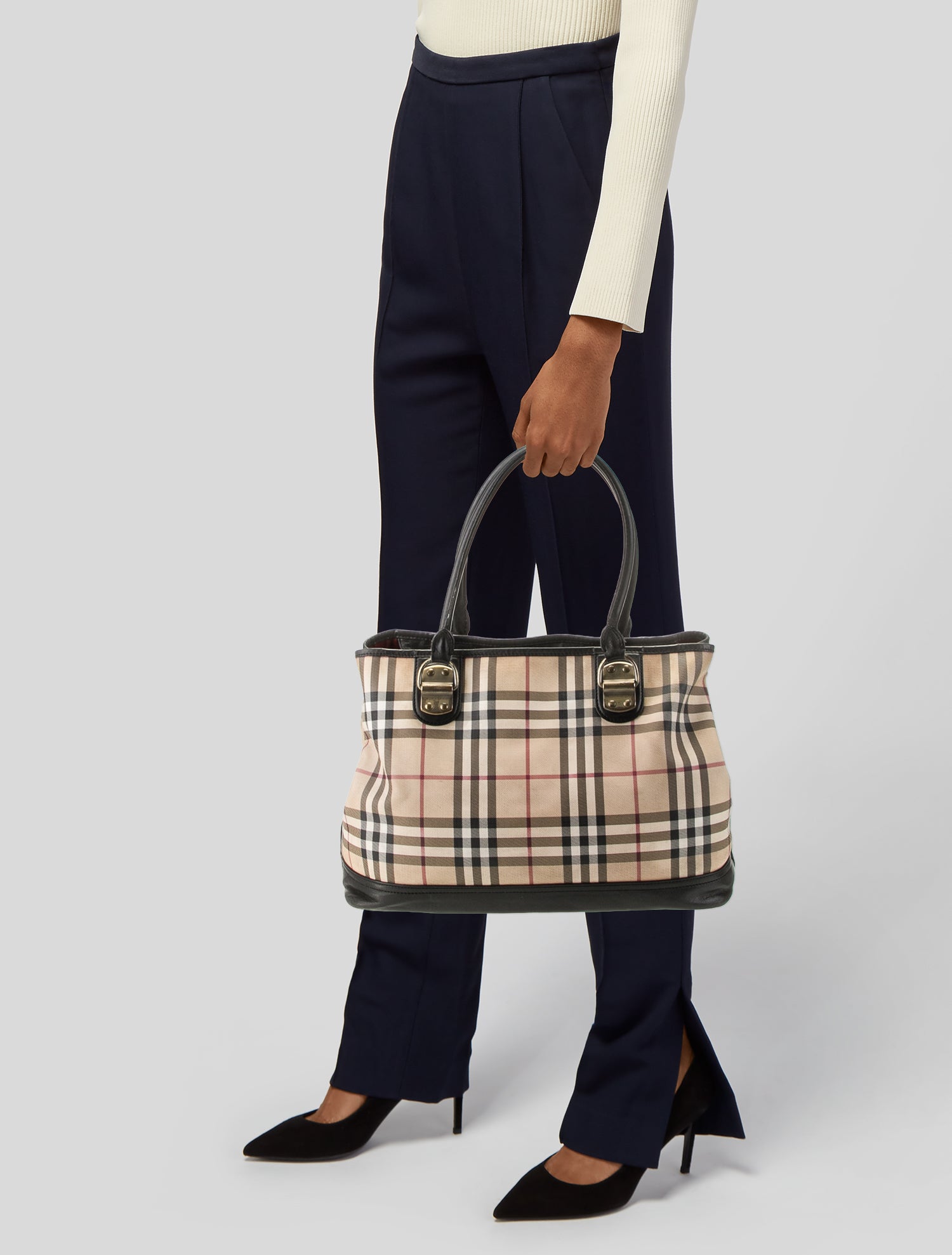 Burberry Nova Check Tote