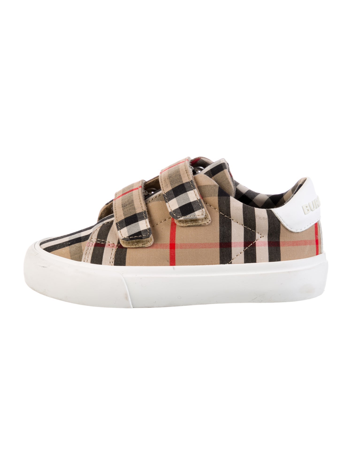 Burberry Low Top Check Sneakers
