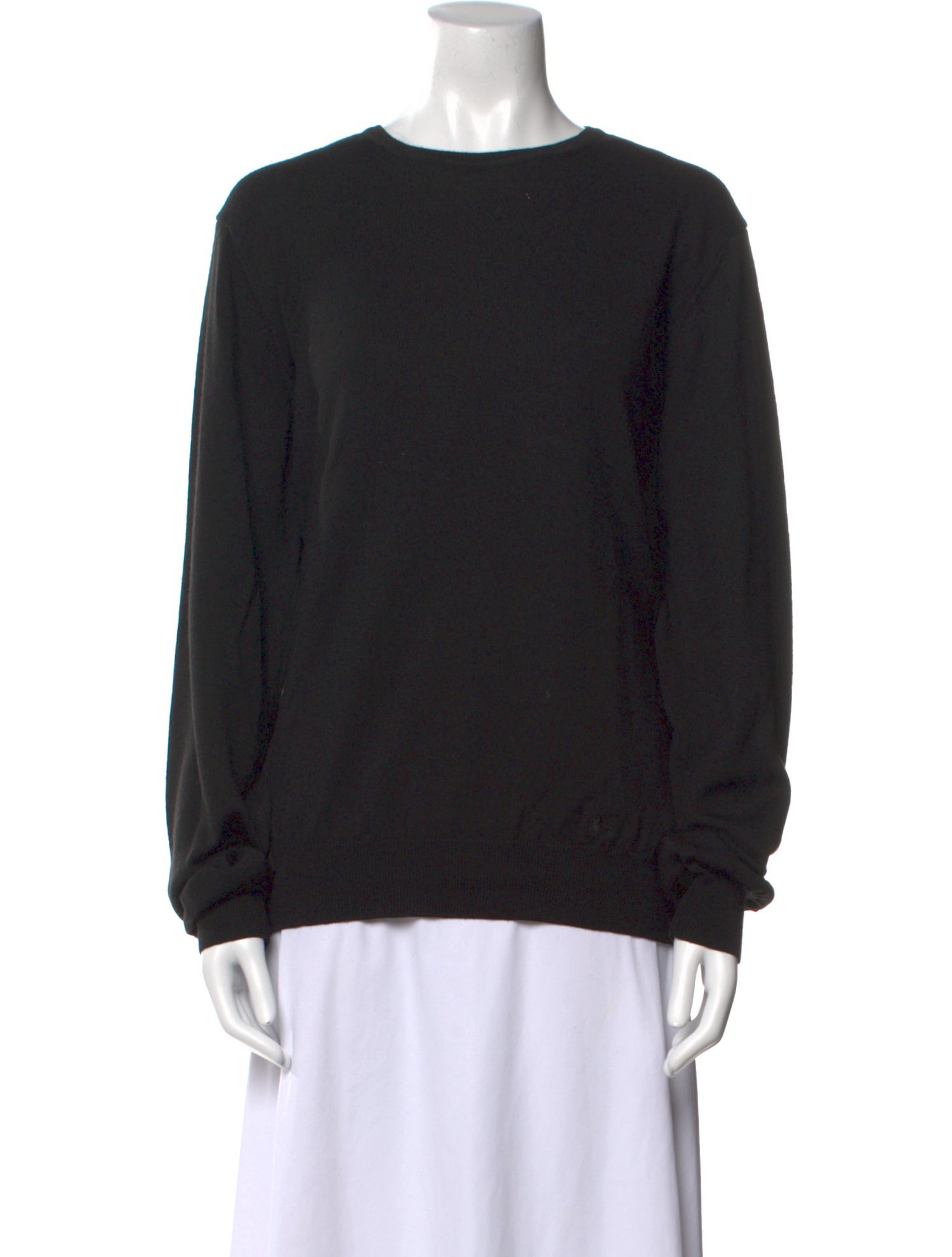 Burberry Merino Wool Bateau Neckline Sweater