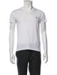 Burberry EKD Badge Cotton T-shirt V-Neck T-Shirt