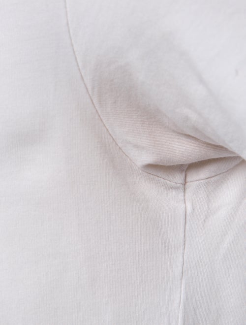 Burberry EKD Badge Cotton T-shirt V-Neck T-Shirt