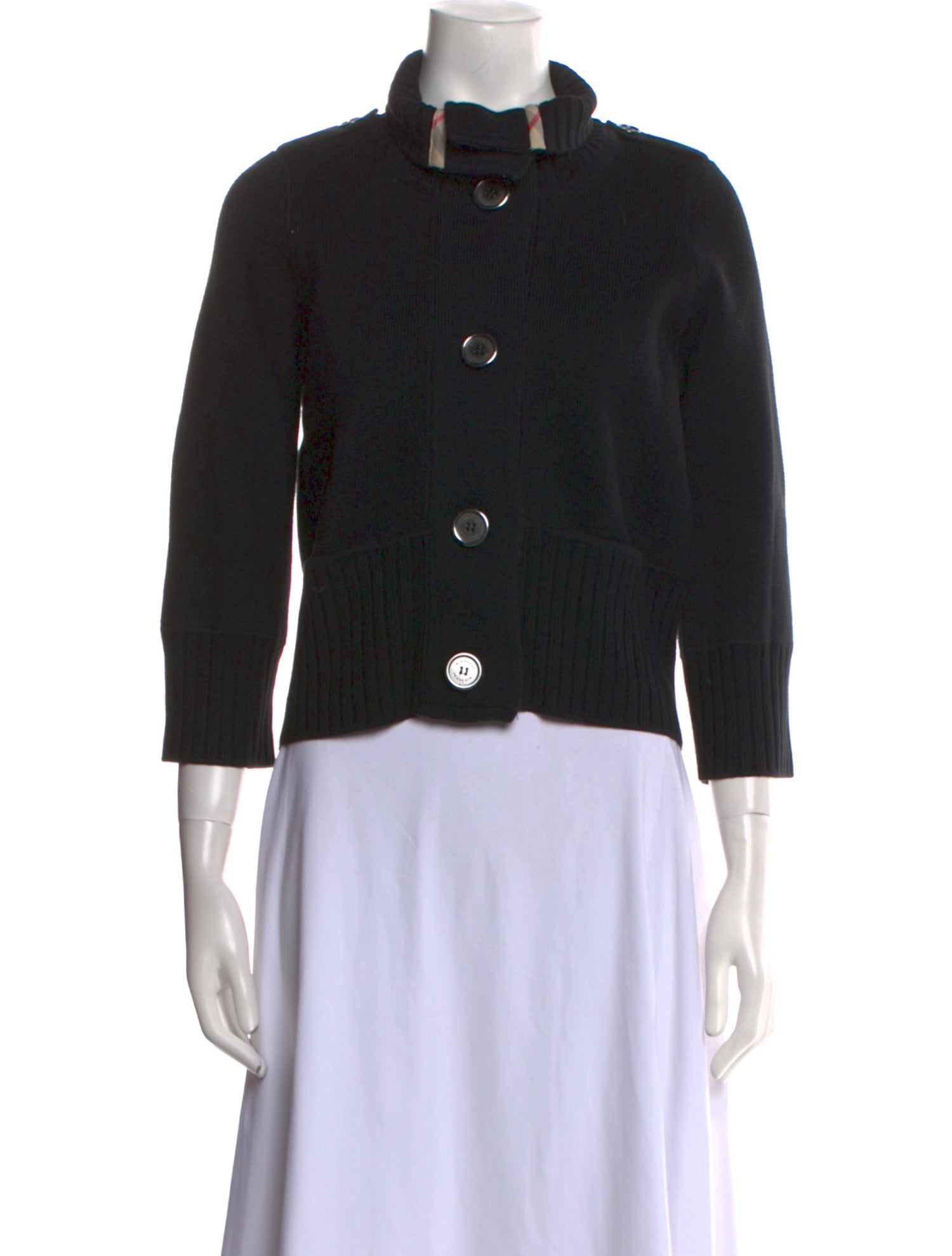 Burberry Mock Neck Sweater