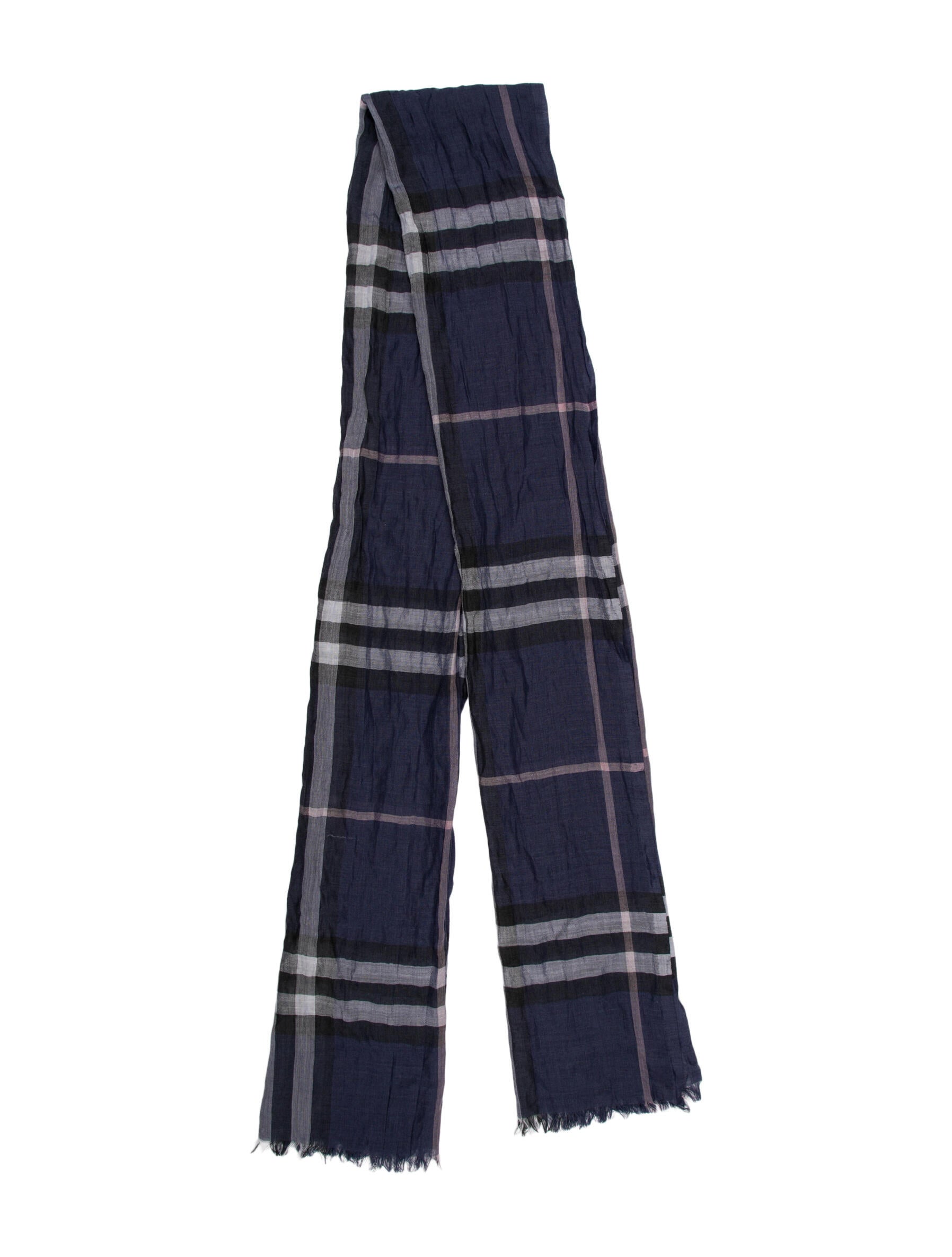 Burberry Exploded Check Pattern Scarf