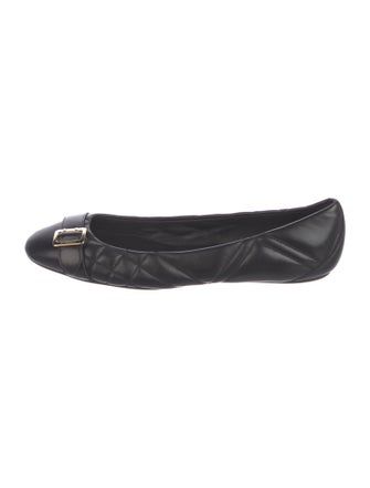 Burberry Leather Ballet Flats
