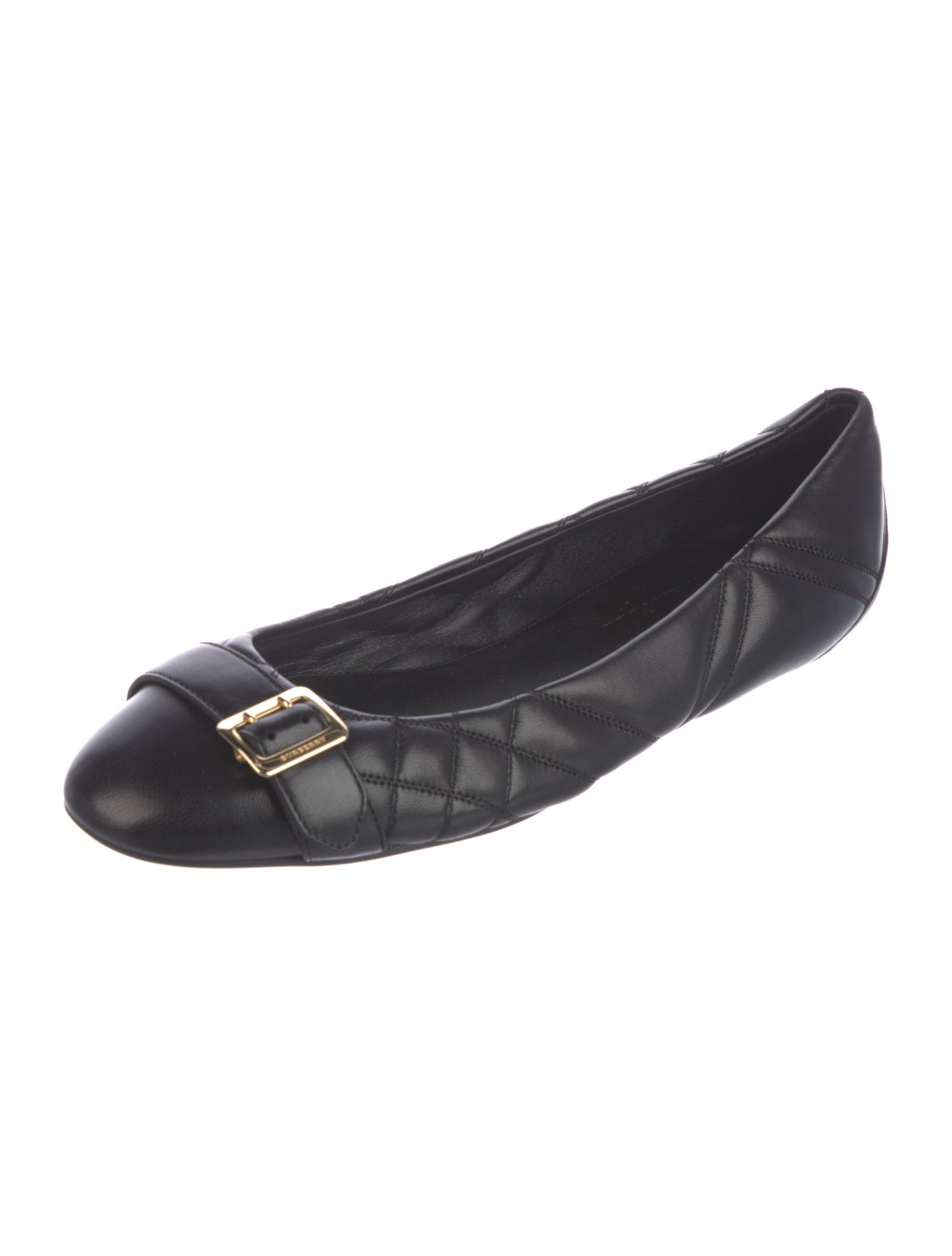 Burberry Leather Ballet Flats