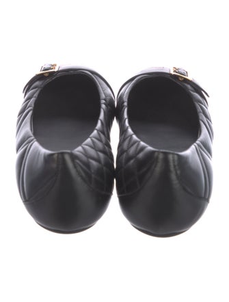 Burberry Leather Ballet Flats