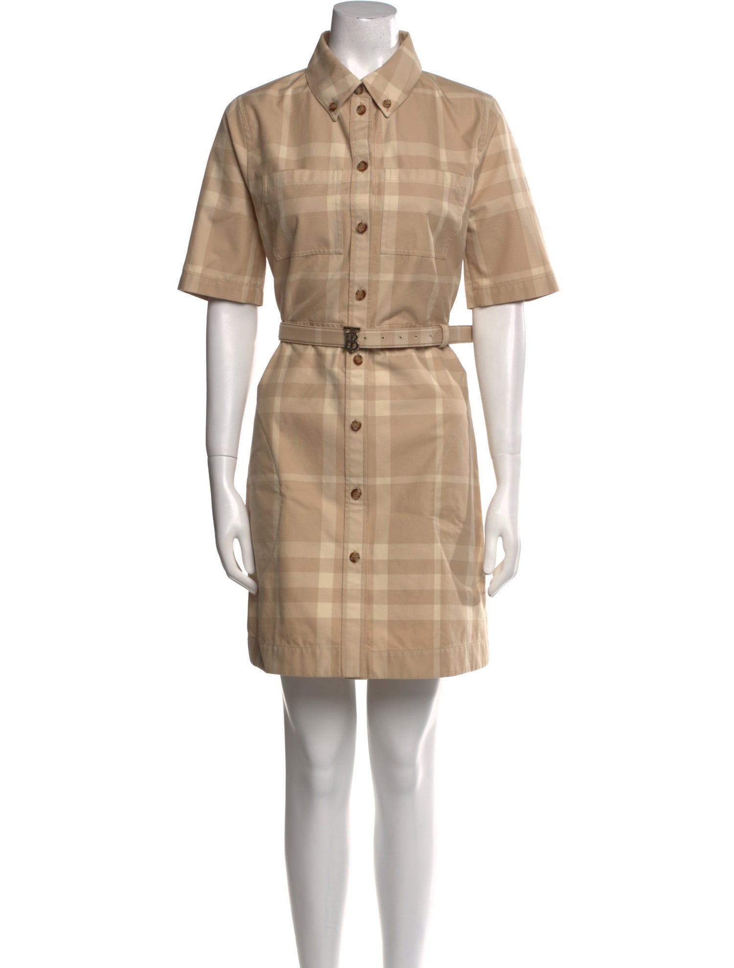 Burberry Patterned Mini Dress