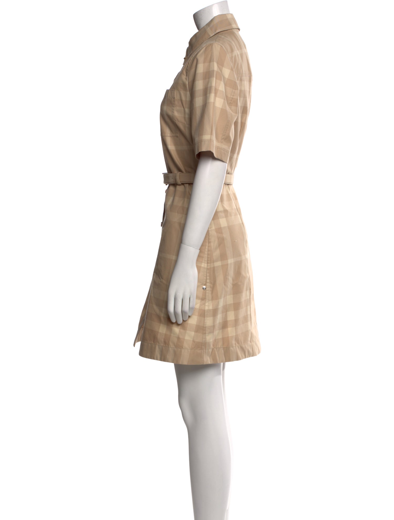 Burberry Patterned Mini Dress