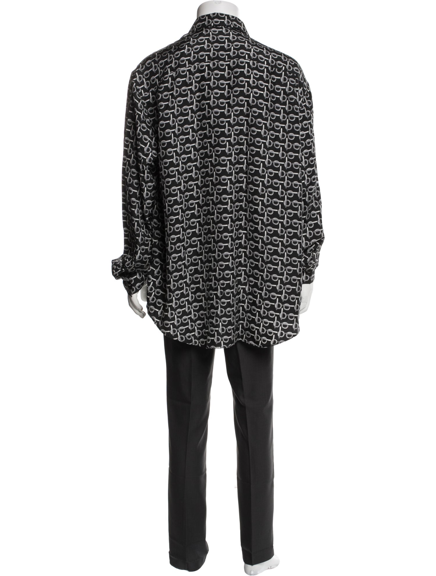 Burberry Silk Printed Shirt