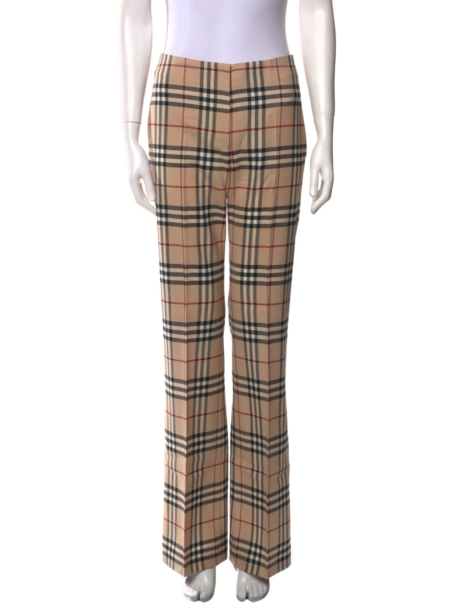 Burberry Wool Wide Leg Pants