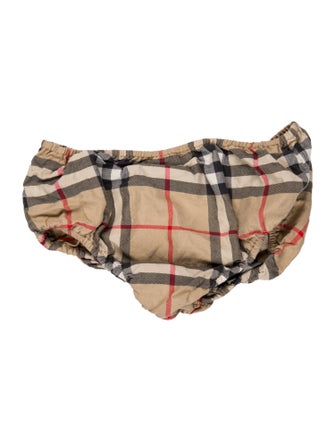 Burberry Infant Girl's Ruffle Accent Shorts