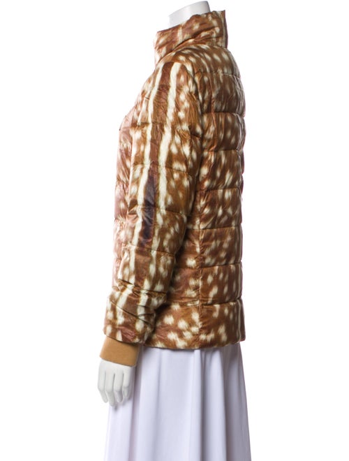 Burberry Colinton Deer Print Puffer Jacket Printed Down Jacket