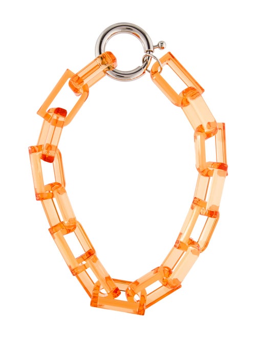 Burberry Resin Link Chain Necklace