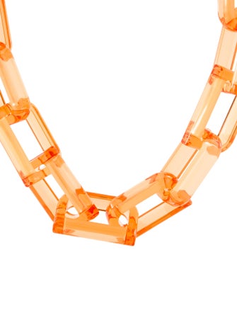 Burberry Resin Link Chain Necklace