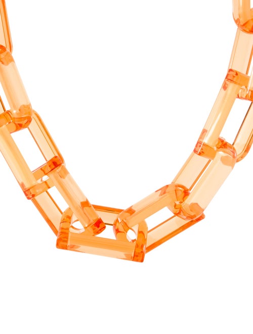 Burberry Resin Link Chain Necklace