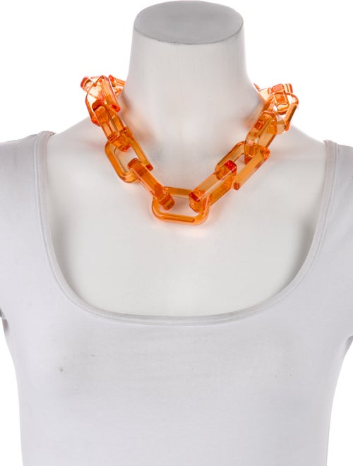 Burberry Resin Link Chain Necklace