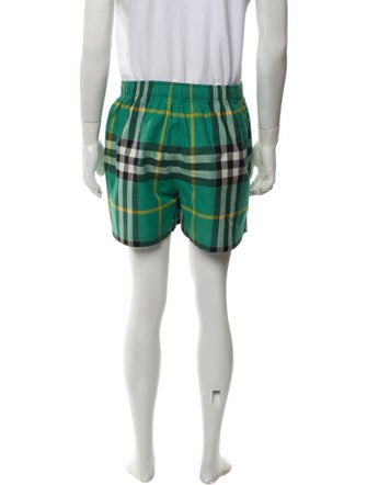 Burberry House Check Pattern Jogger Shorts