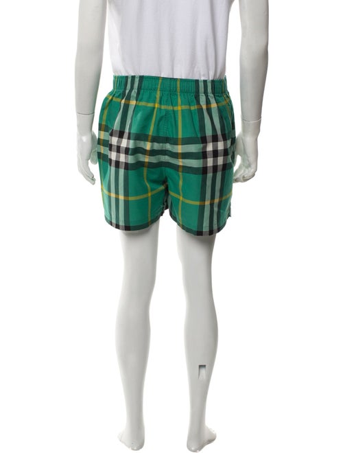 Burberry House Check Pattern Jogger Shorts