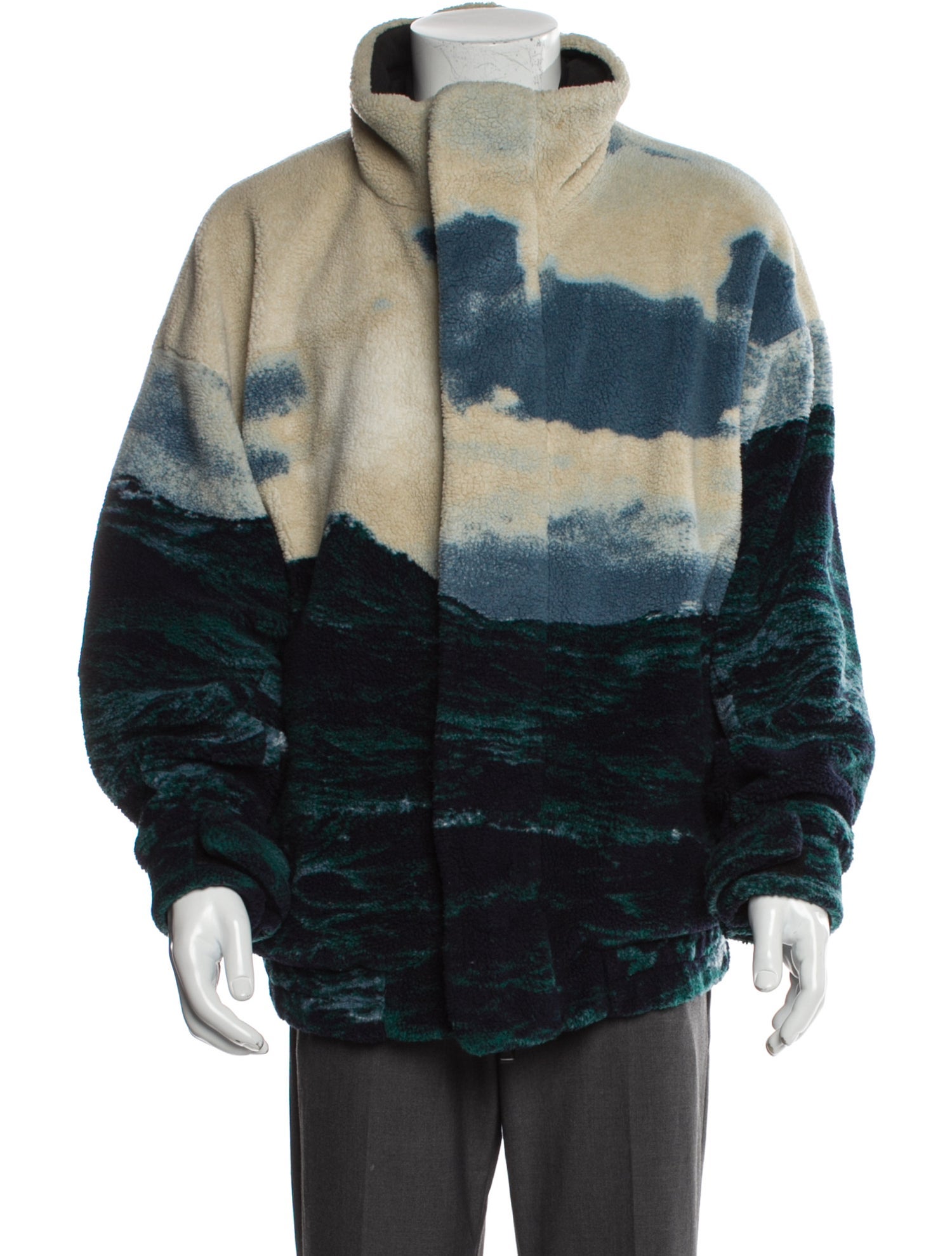 Burberry Printed Puffer Coat