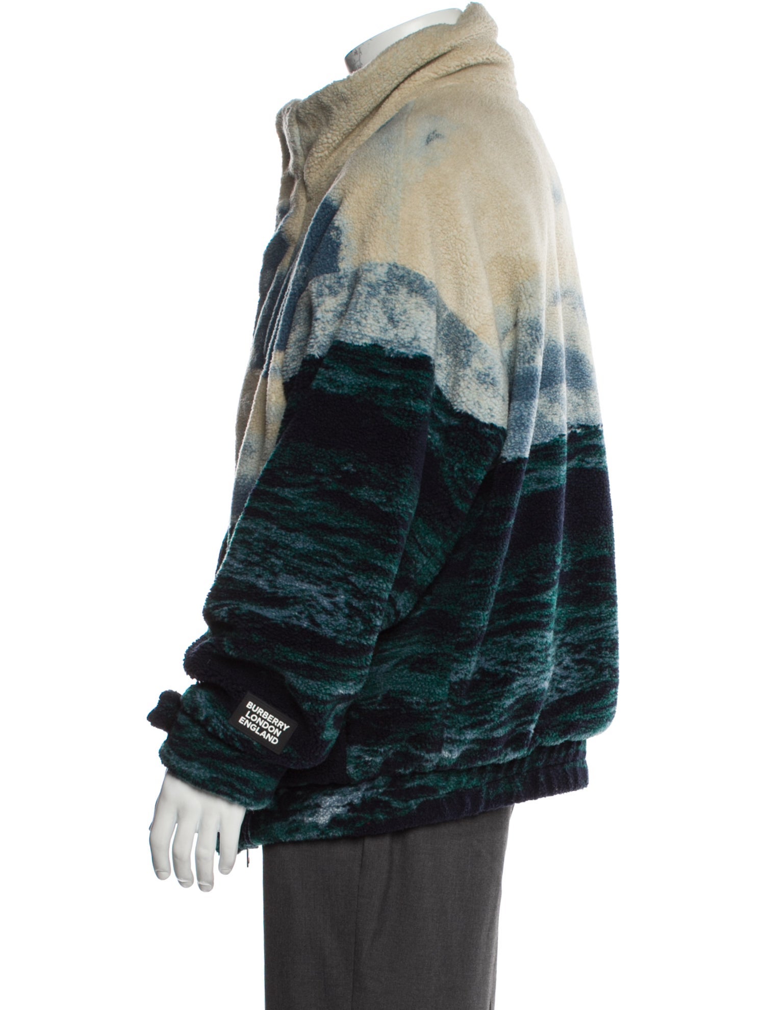 Burberry Printed Puffer Coat