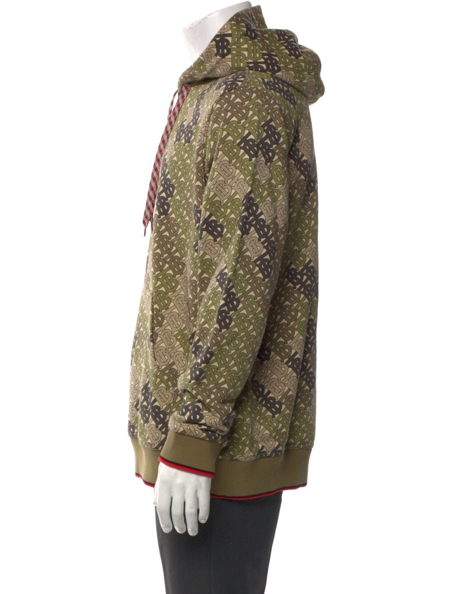 Burberry TB Monogram Camouflage Print Hoodie