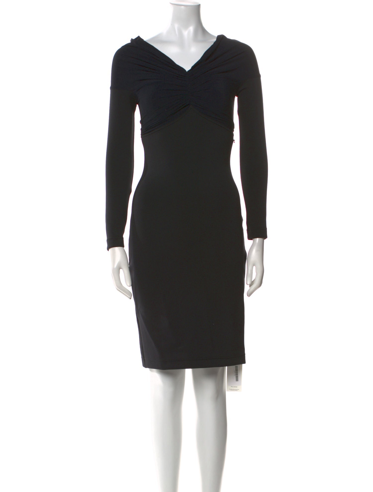 Burberry V-Neck Knee-Length Dress w/ Tags