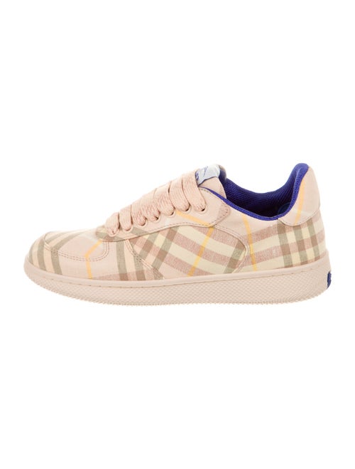 Burberry Canvas Printed Sneakers