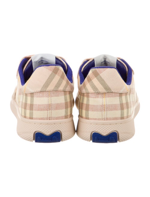 Burberry Canvas Printed Sneakers