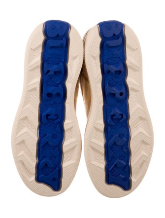 Burberry Canvas Printed Sneakers