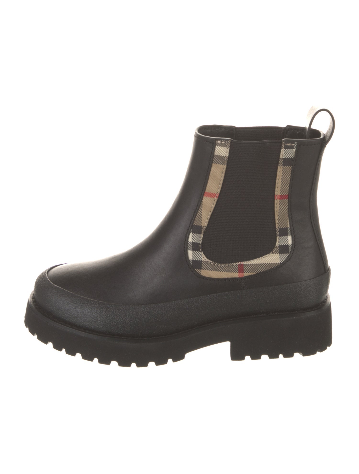 Burberry Leather Chelsea Boots