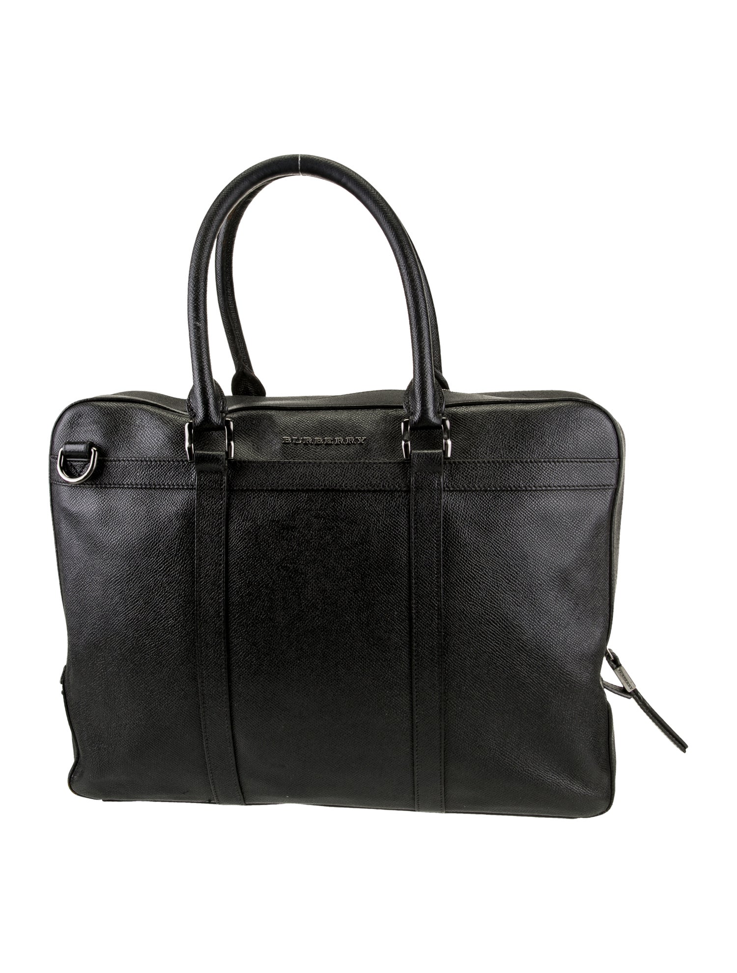 Burberry Leather Messenger Bag