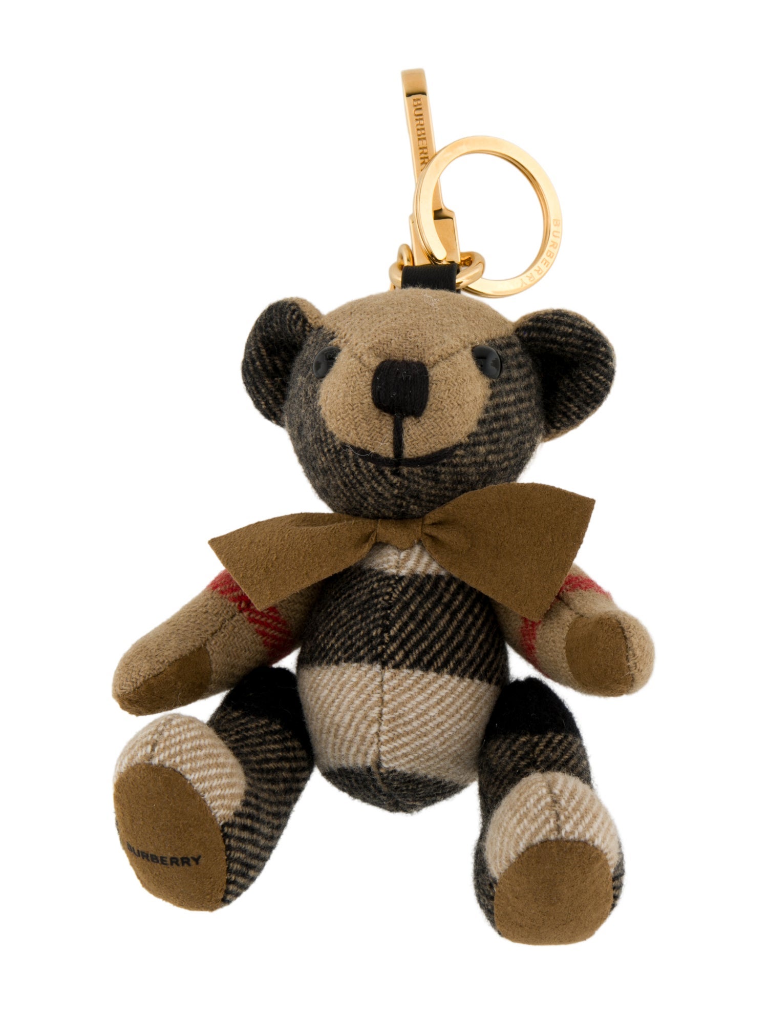 Burberry Thomas Bear w/Bow Keycain