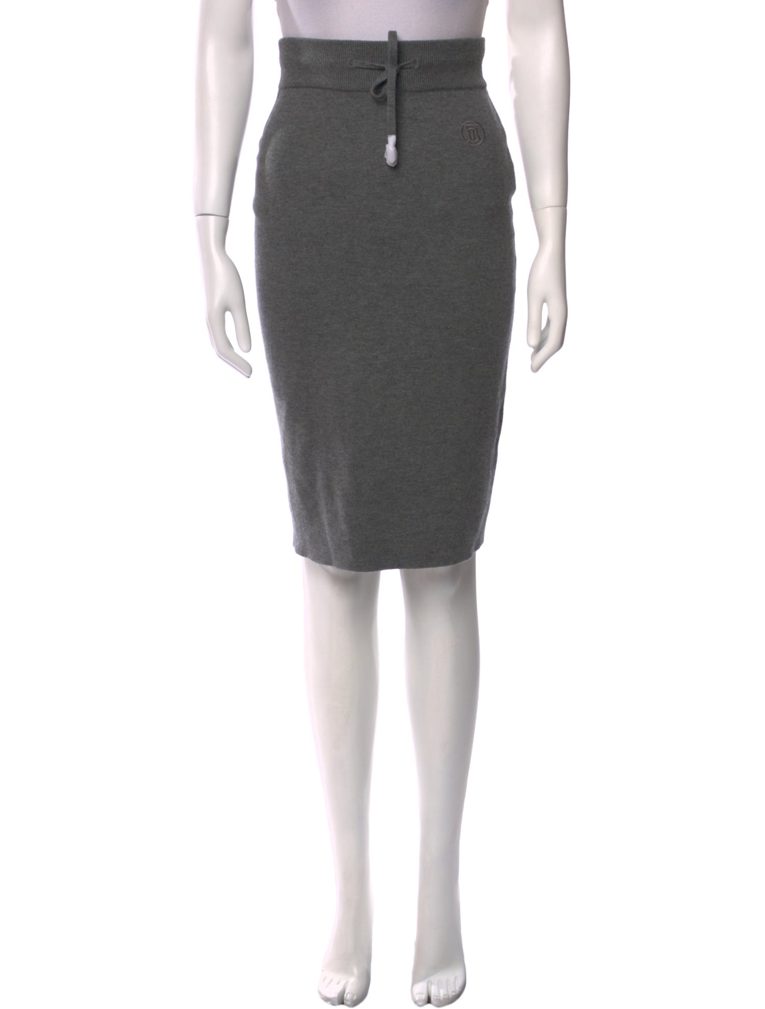 Burberry Cashmere Knee-Length Skirt w/ Tags